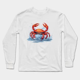 Red Crab Long Sleeve T-Shirt